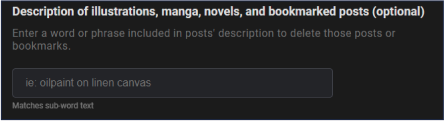 Delete According to Post Body or Comment Body
