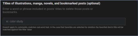 Delete Based on Title Content